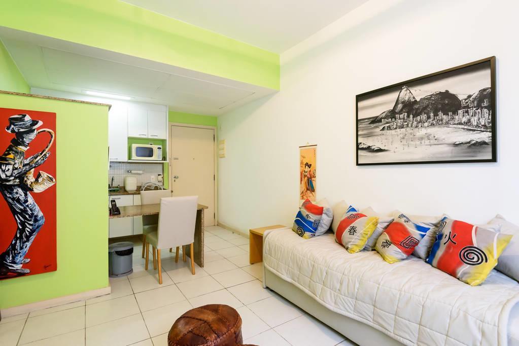 Apartamento No South Beach Service Leilighet Rio de Janeiro Eksteriør bilde